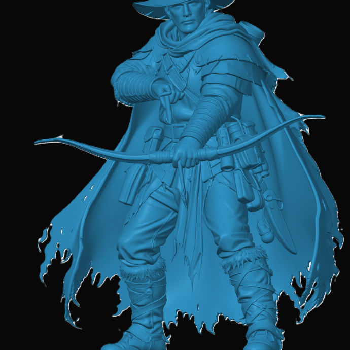 Human Ranger by Kamikaze Designs | Download free STL model | Printables.com