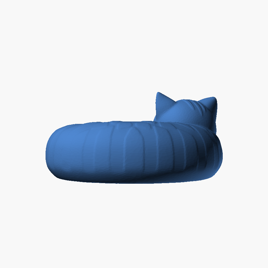 Sleeping Cat Key Bowl