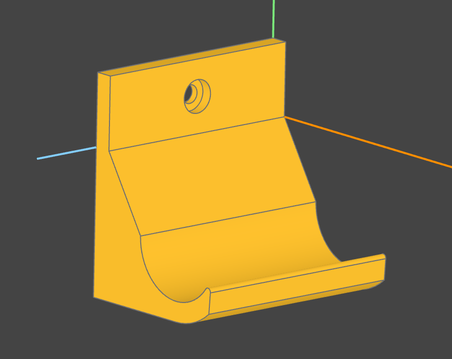Travelpro suitcase wall hook / mount 3D model