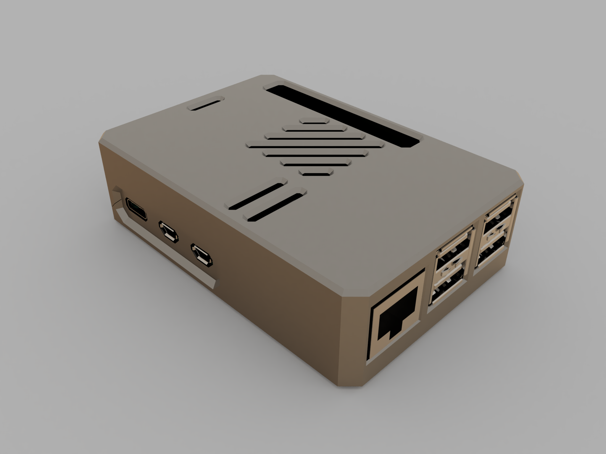 Raspberry Pi 5 simple case