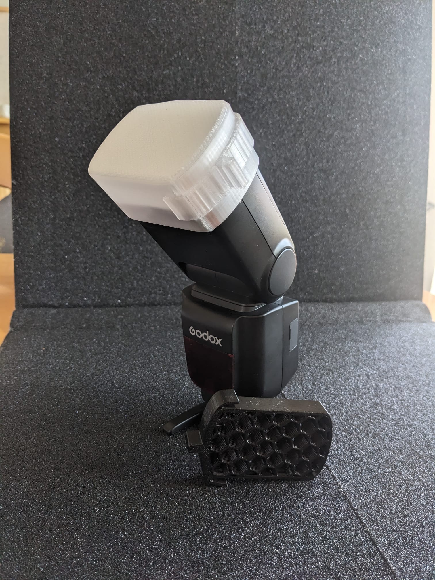 Diffuser for Godox TT685 II + grid