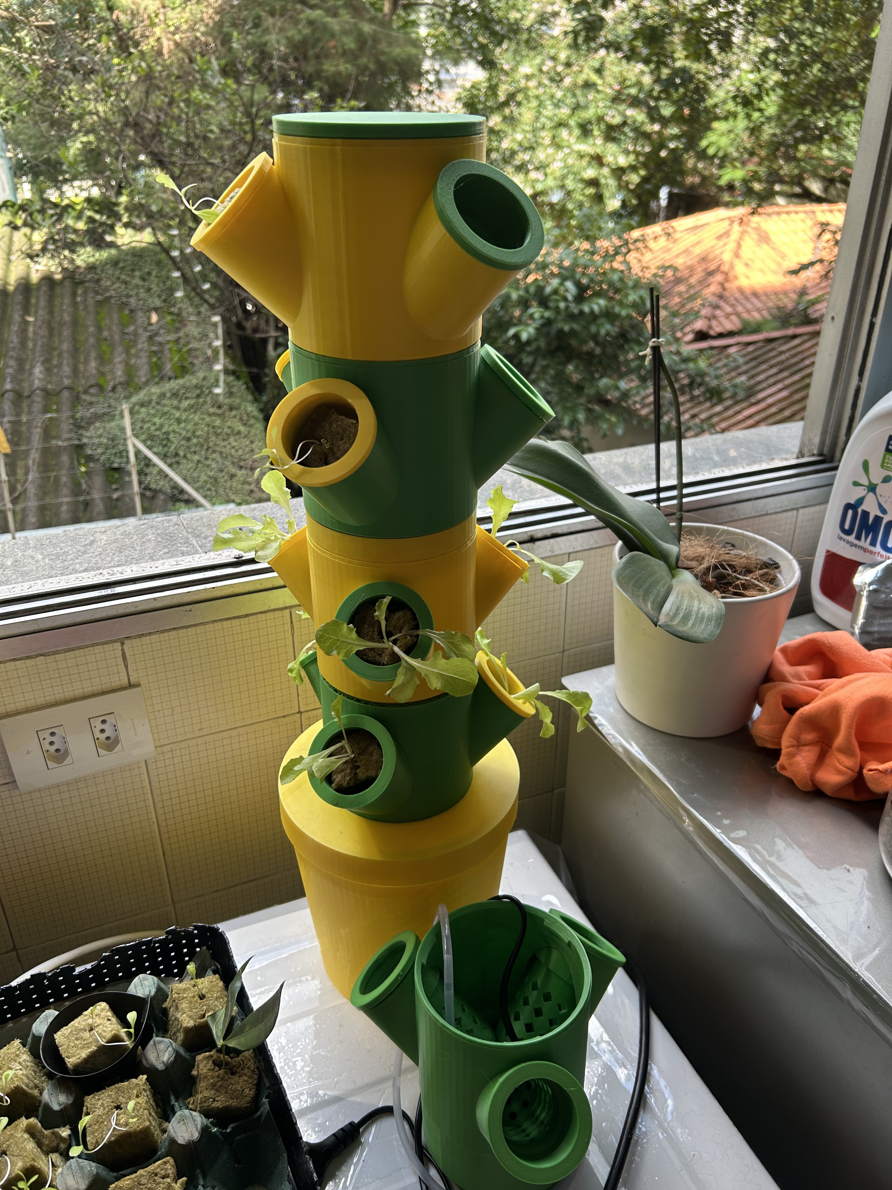 Miniatura 3 do modelo 3D Modular Hydroponic System
