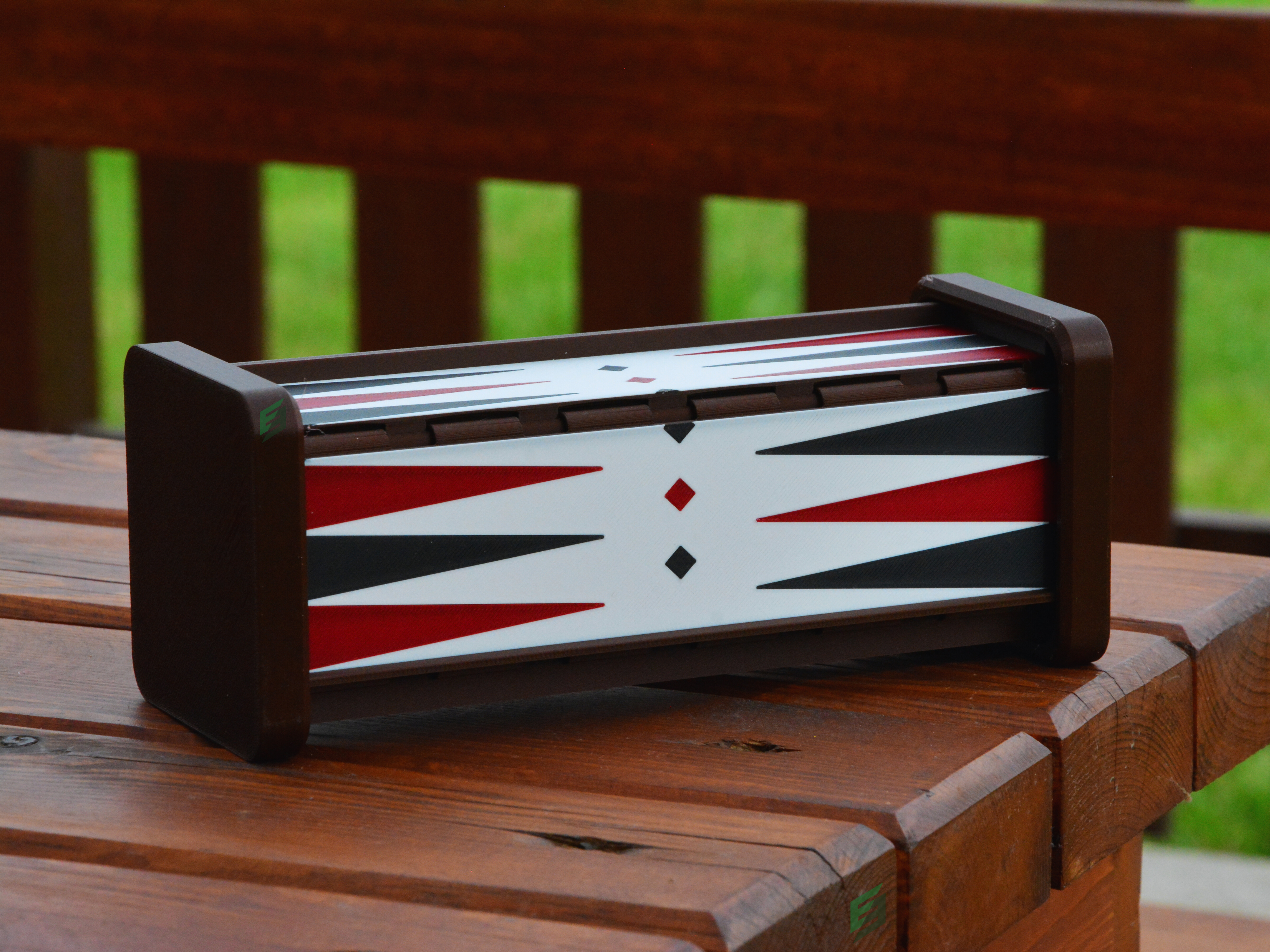 Miniatura 5 do modelo 3D Backgammon Voyage | Portable & Foldable