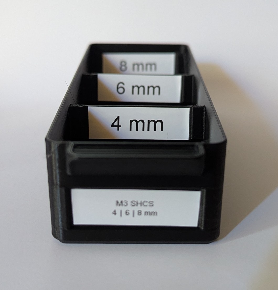 Stalwart small parts organizer replacement bins