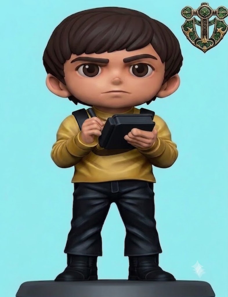 Chekov Inspired Chibi — thumbnail 2