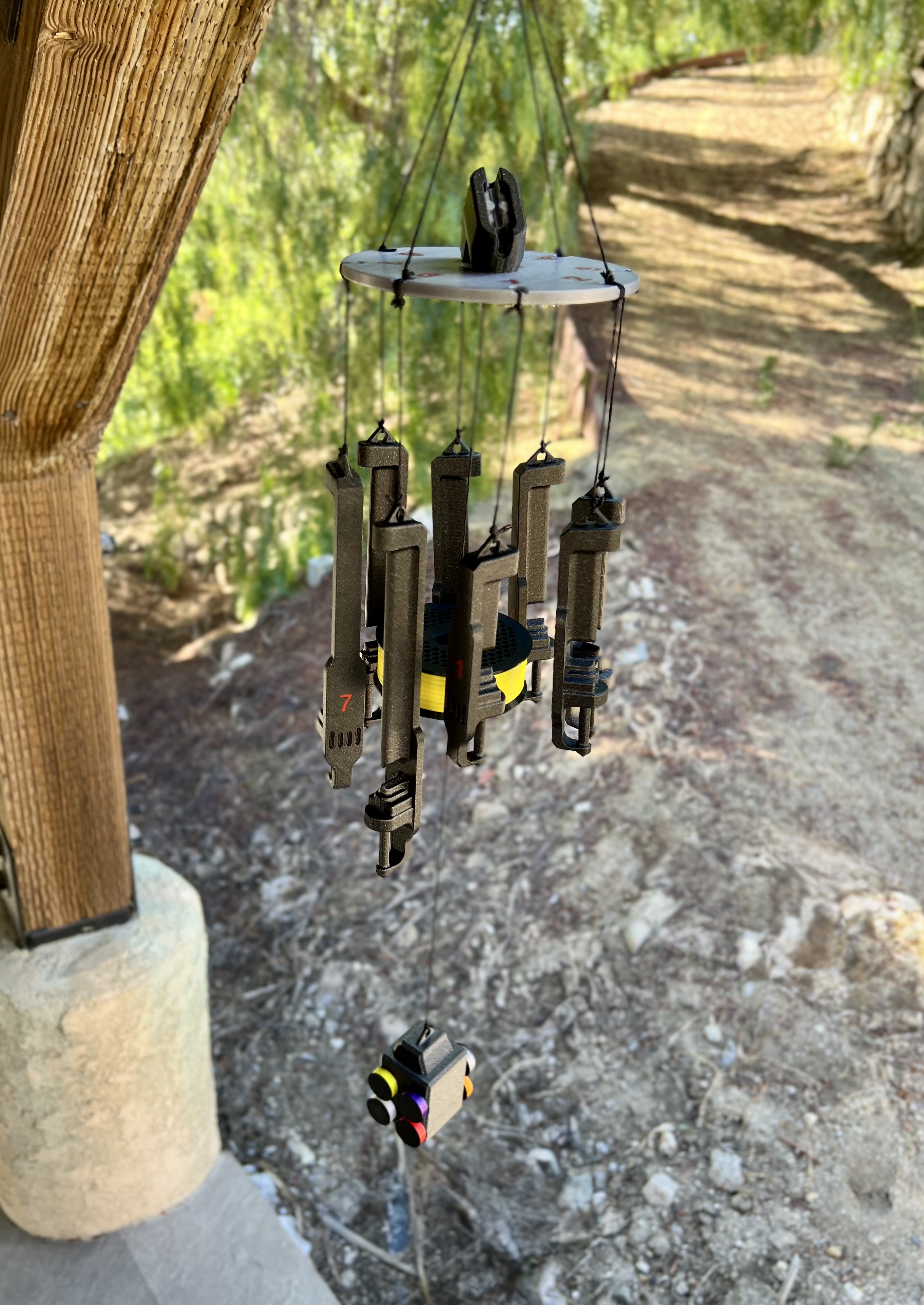Prusa INDX Themed Wind Chime