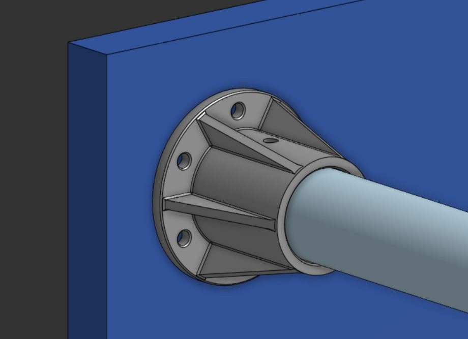1 inch/25mm Pipe Hanger Flange joint