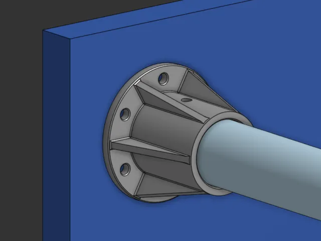 1 inch/25mm Pipe Hanger Flange joint