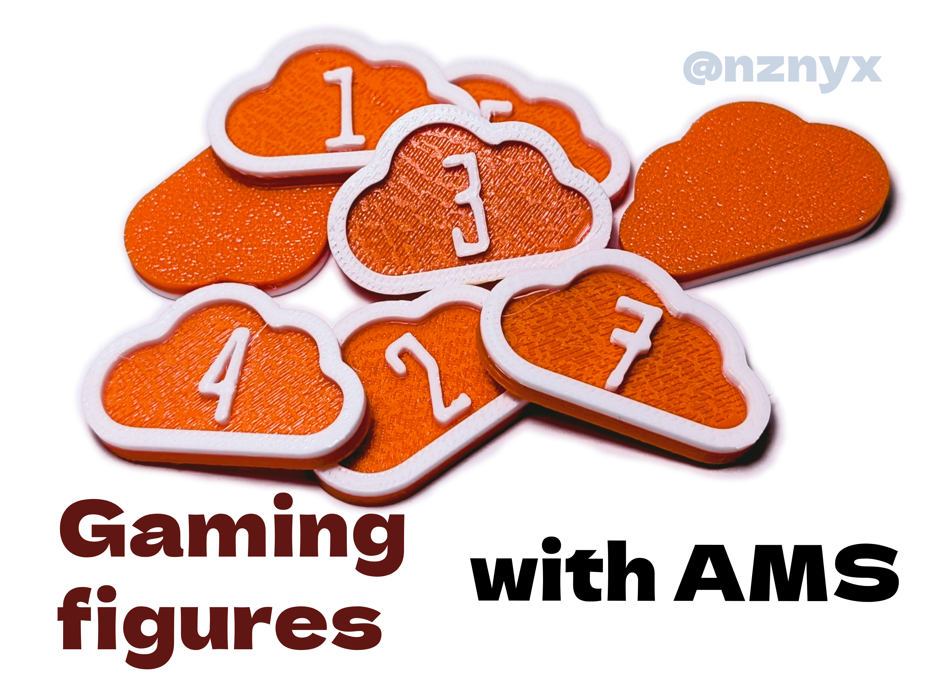 Cloud figures for imaginarium board game