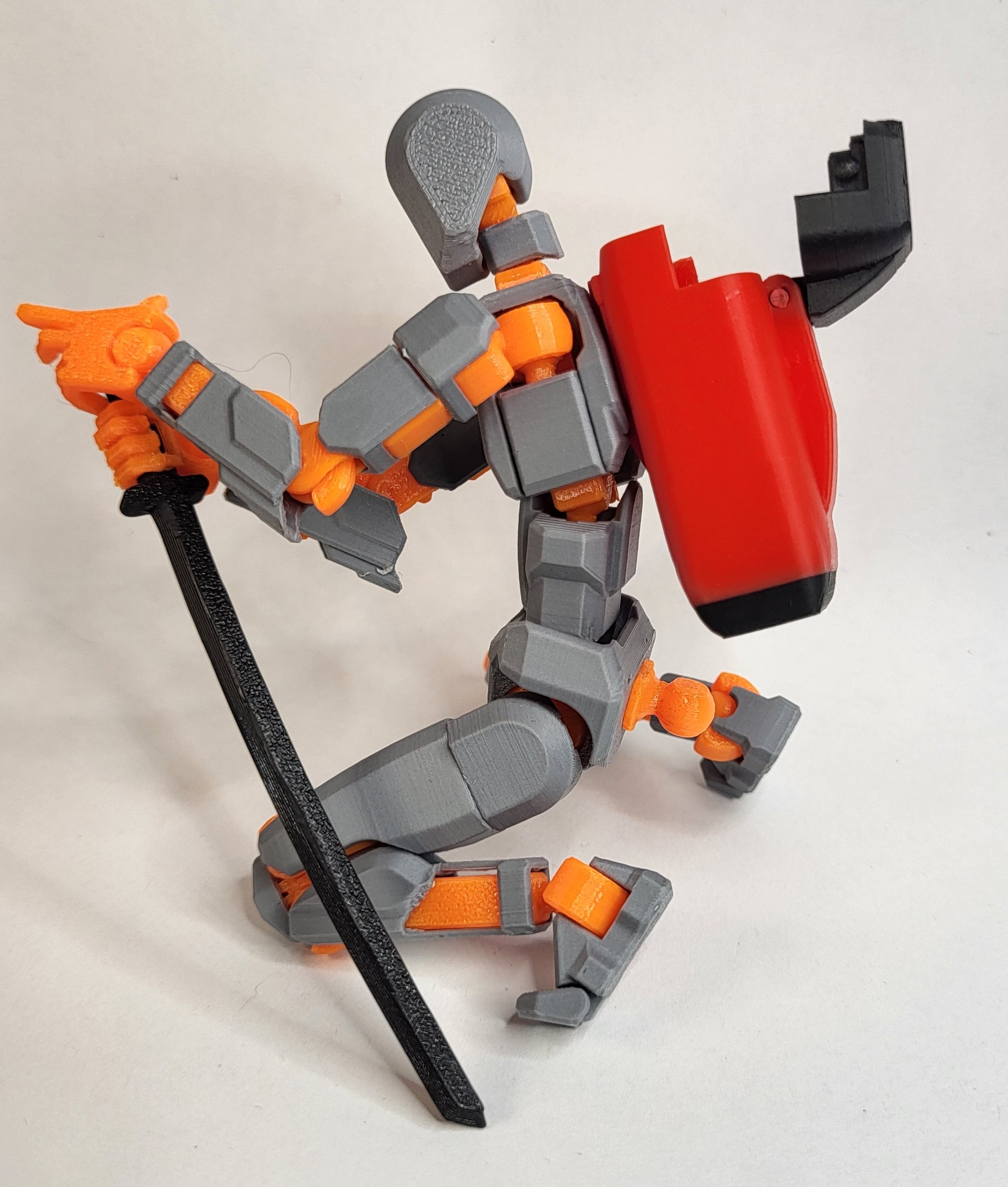 Miniatura 4 do modelo 3D Dummy 13 Functional Backpack