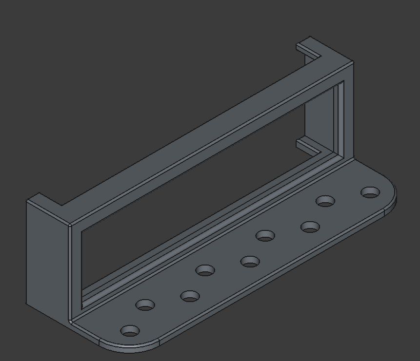 VRS uDFP20 Controller Box Bracket for Aluminium Rigs