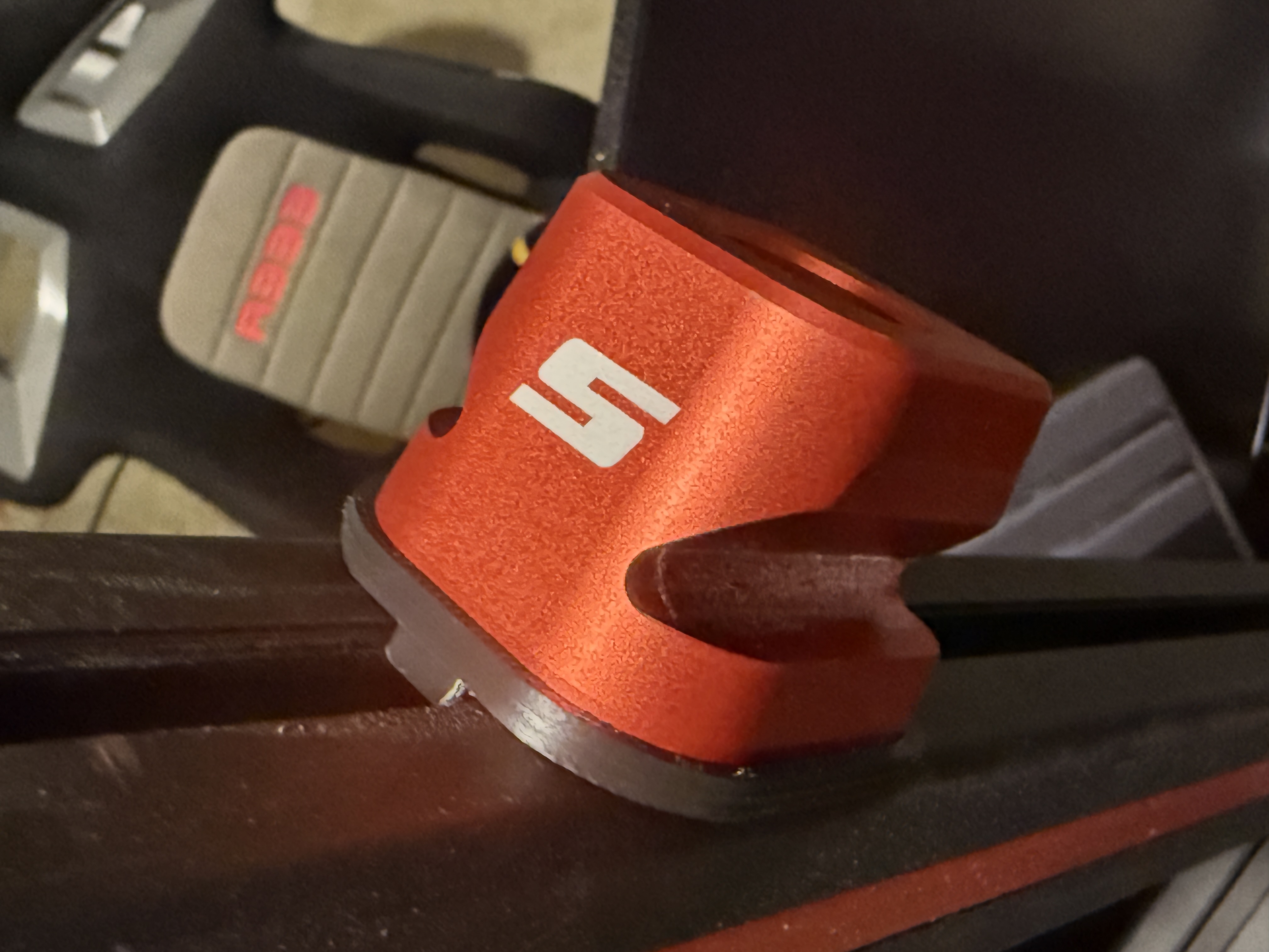 simube fanatec QR2 mount 80/20 anti-rotation