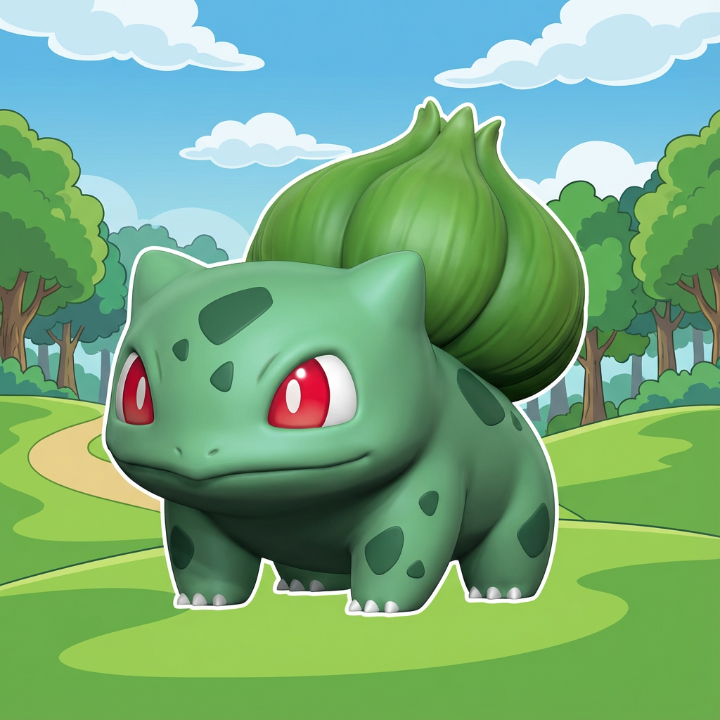 Pokemon Bulbasaur — miniatura 2