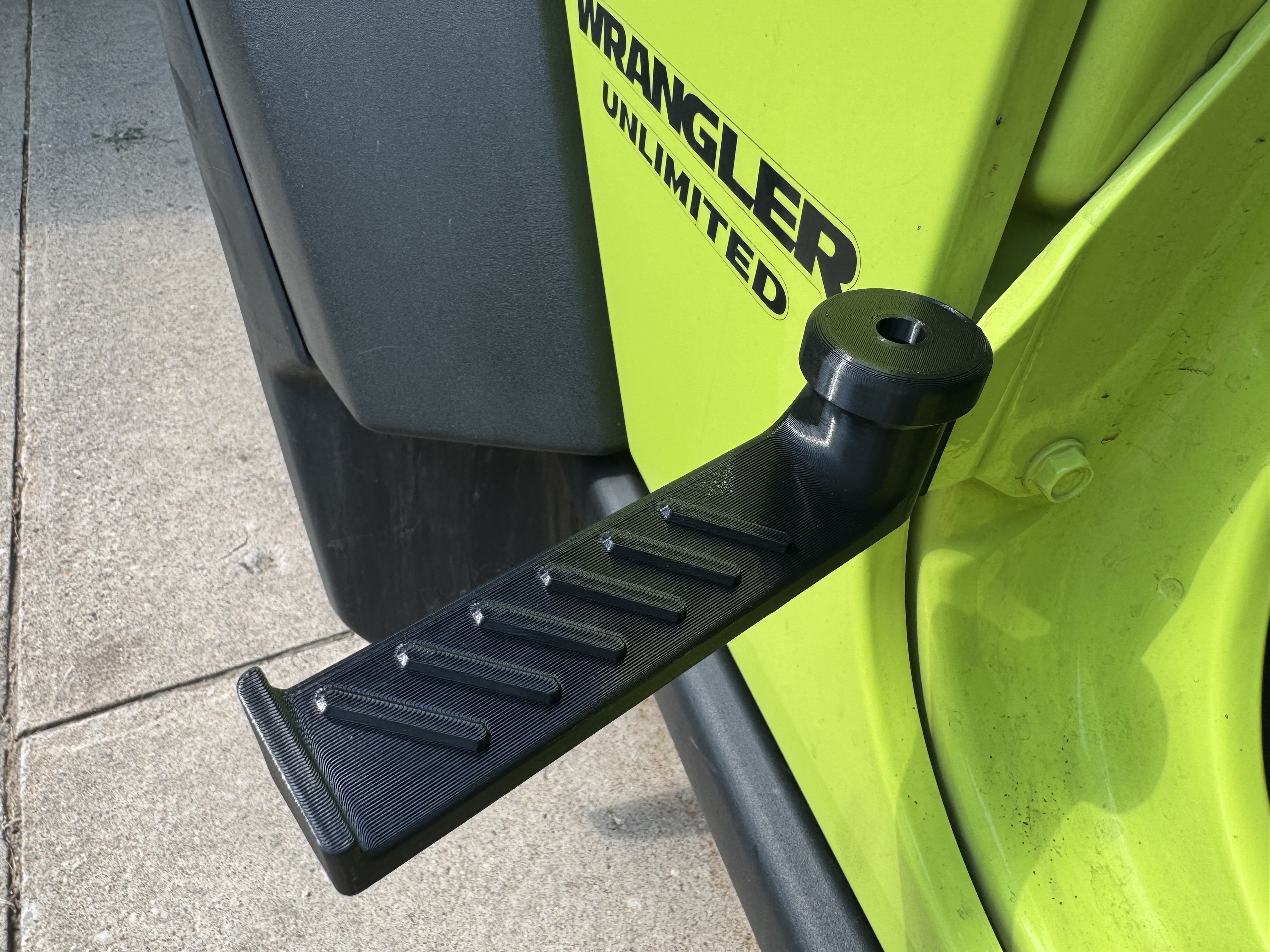Jeep Wrangler Foot Pegs