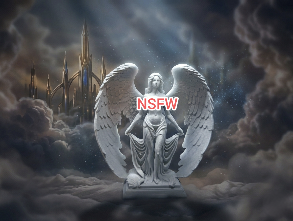 Seductively Detailed Angel (NSFW)