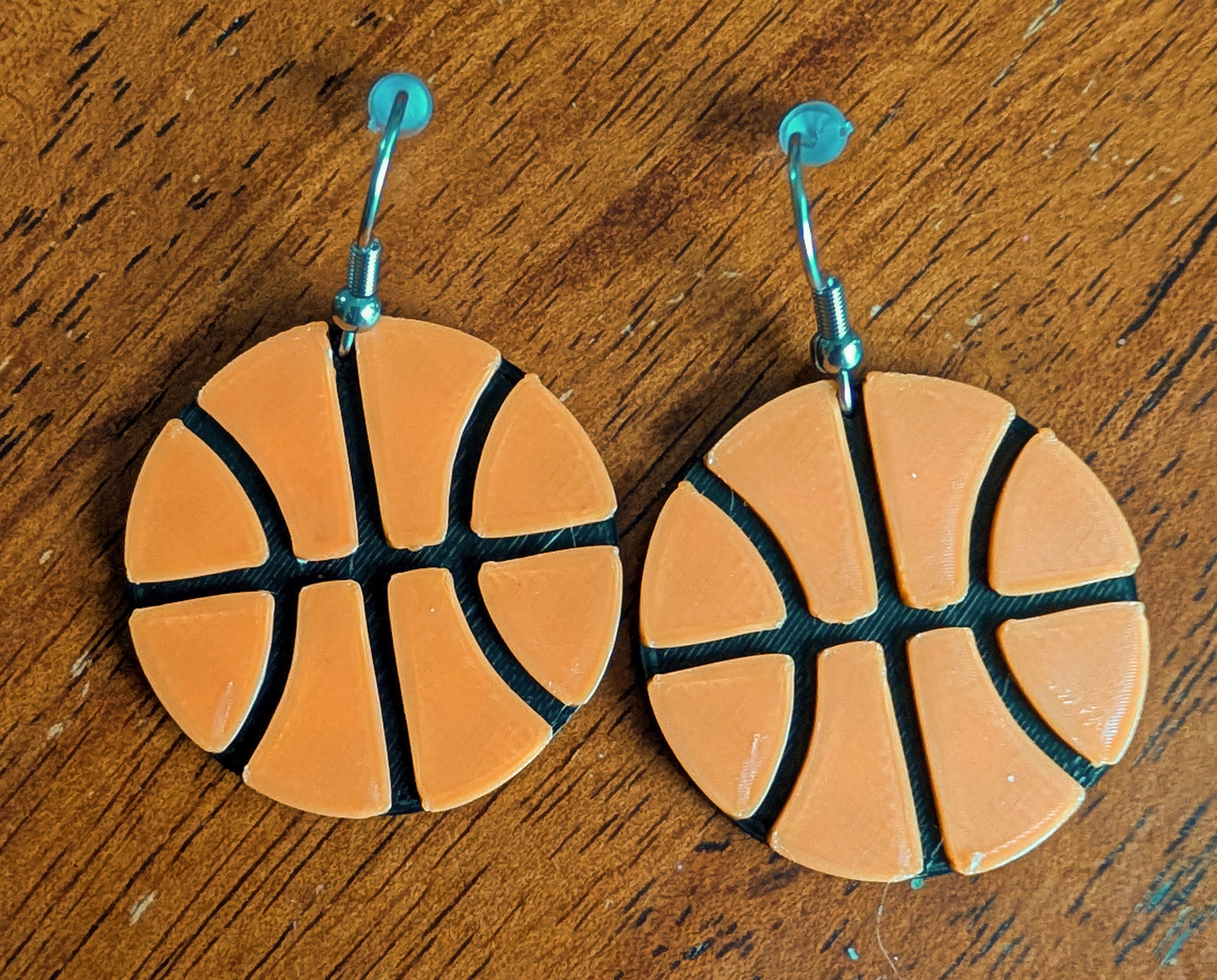 Basketball Earrings