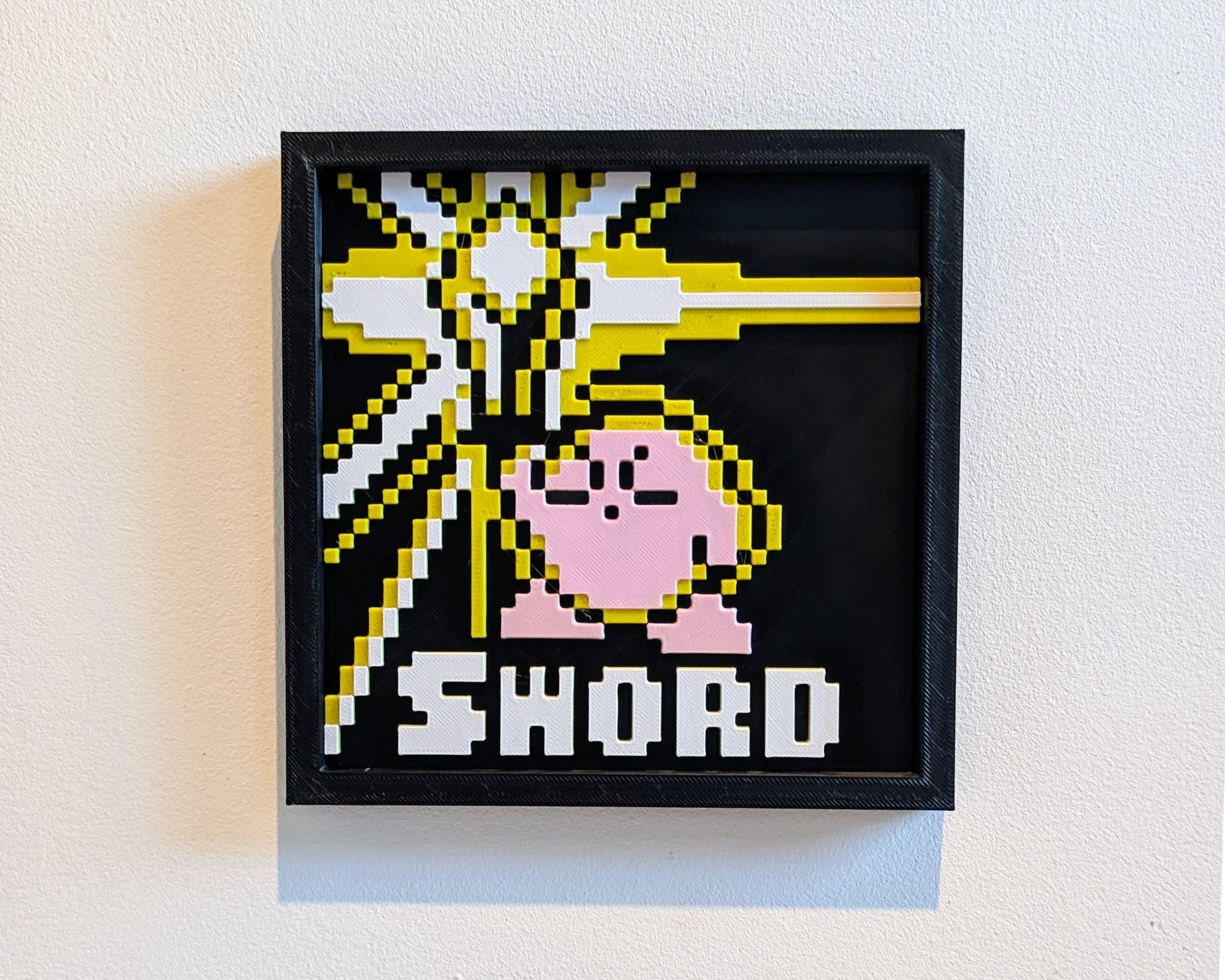 Kirby Sword Ability Wall Art
