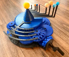 Accurate Mechanical Solar System - Hand-Crank or Motorized