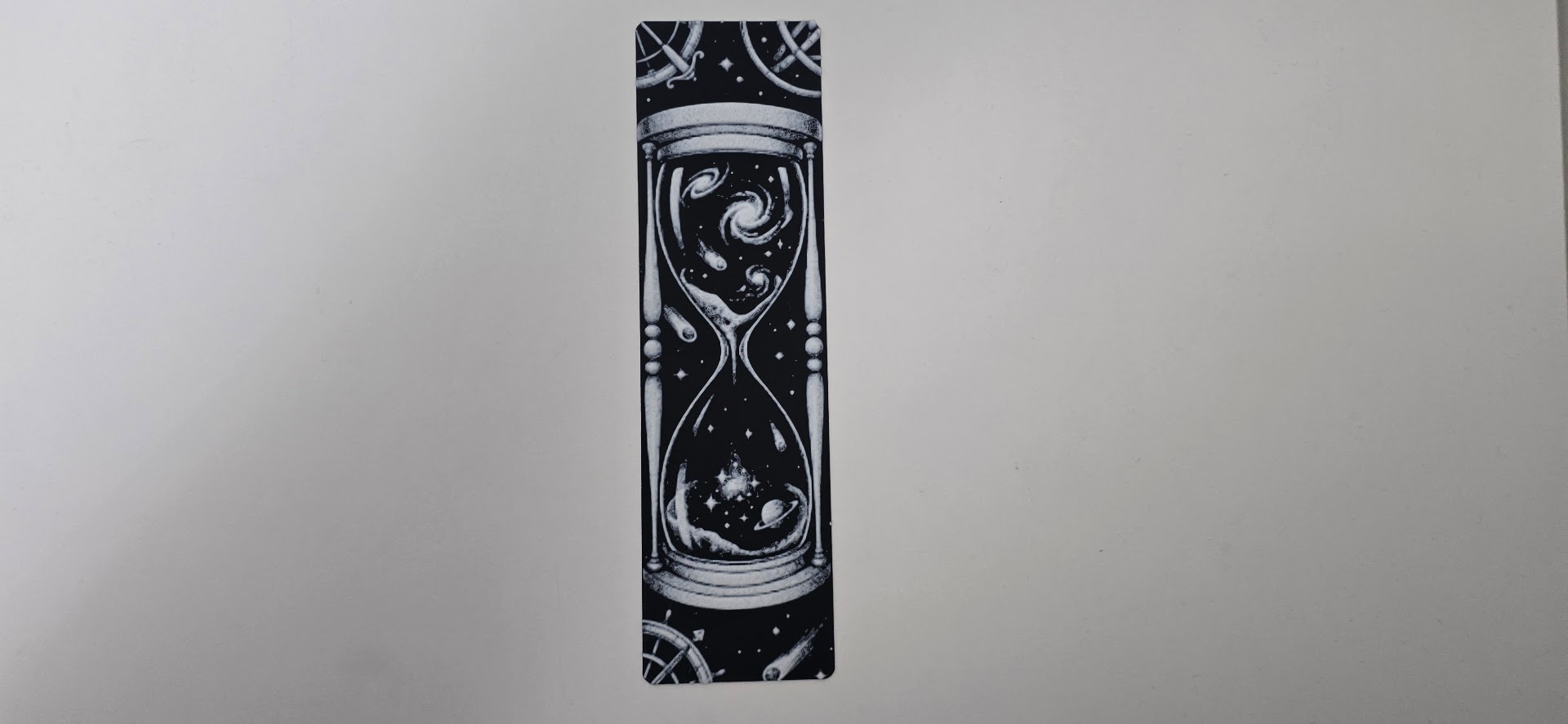 Cosmic Hourglass Time Keeper Bookmark