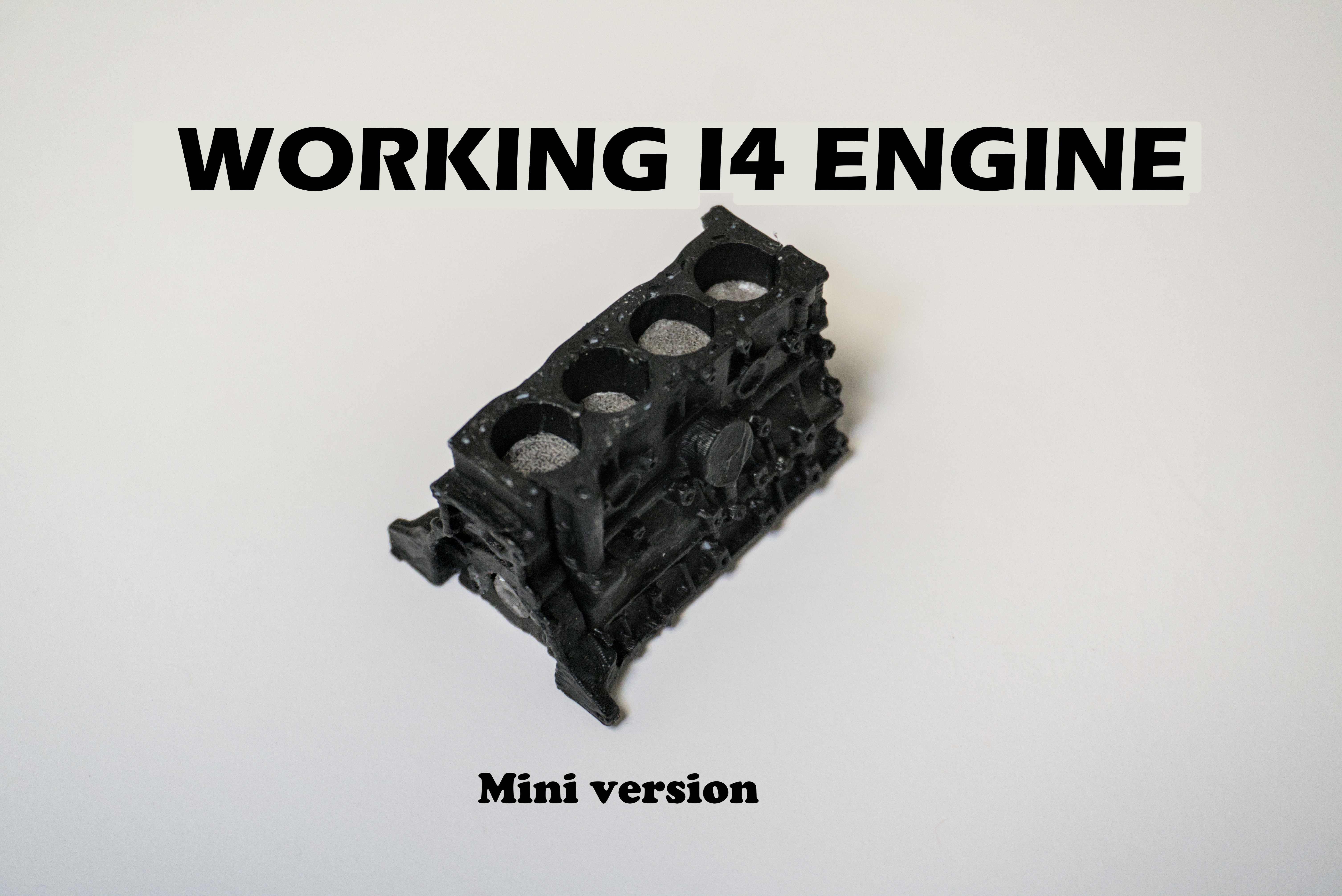 Miniatura 2 do modelo 3D WORKING I4 ENGINE