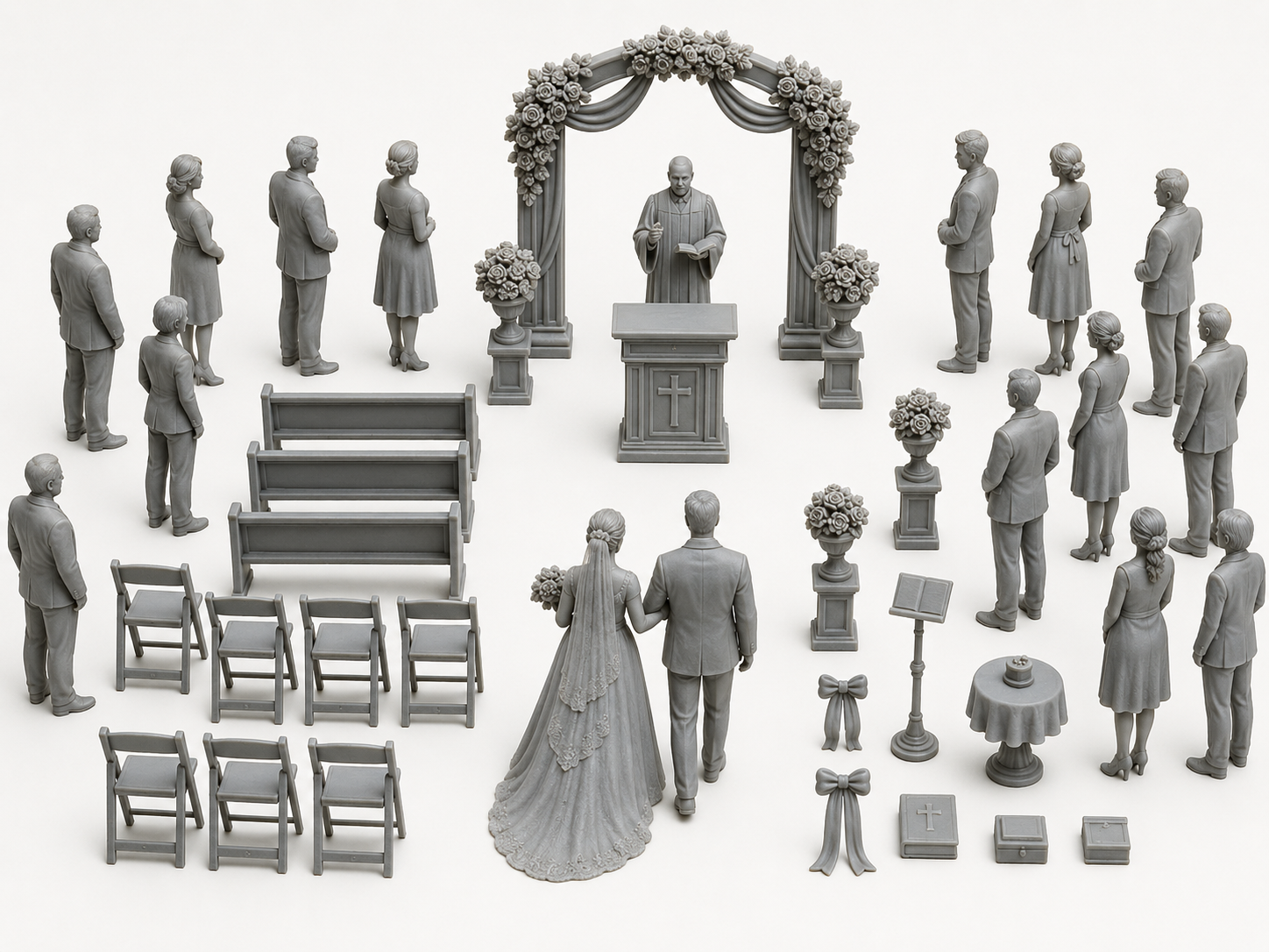 Hochzeitsszene/Wedding scene