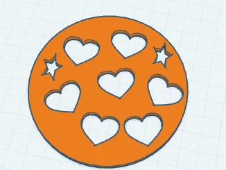 Coaster for normal size cups