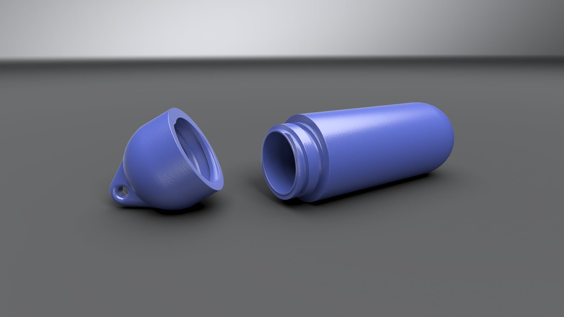 Earplug Keychain Case