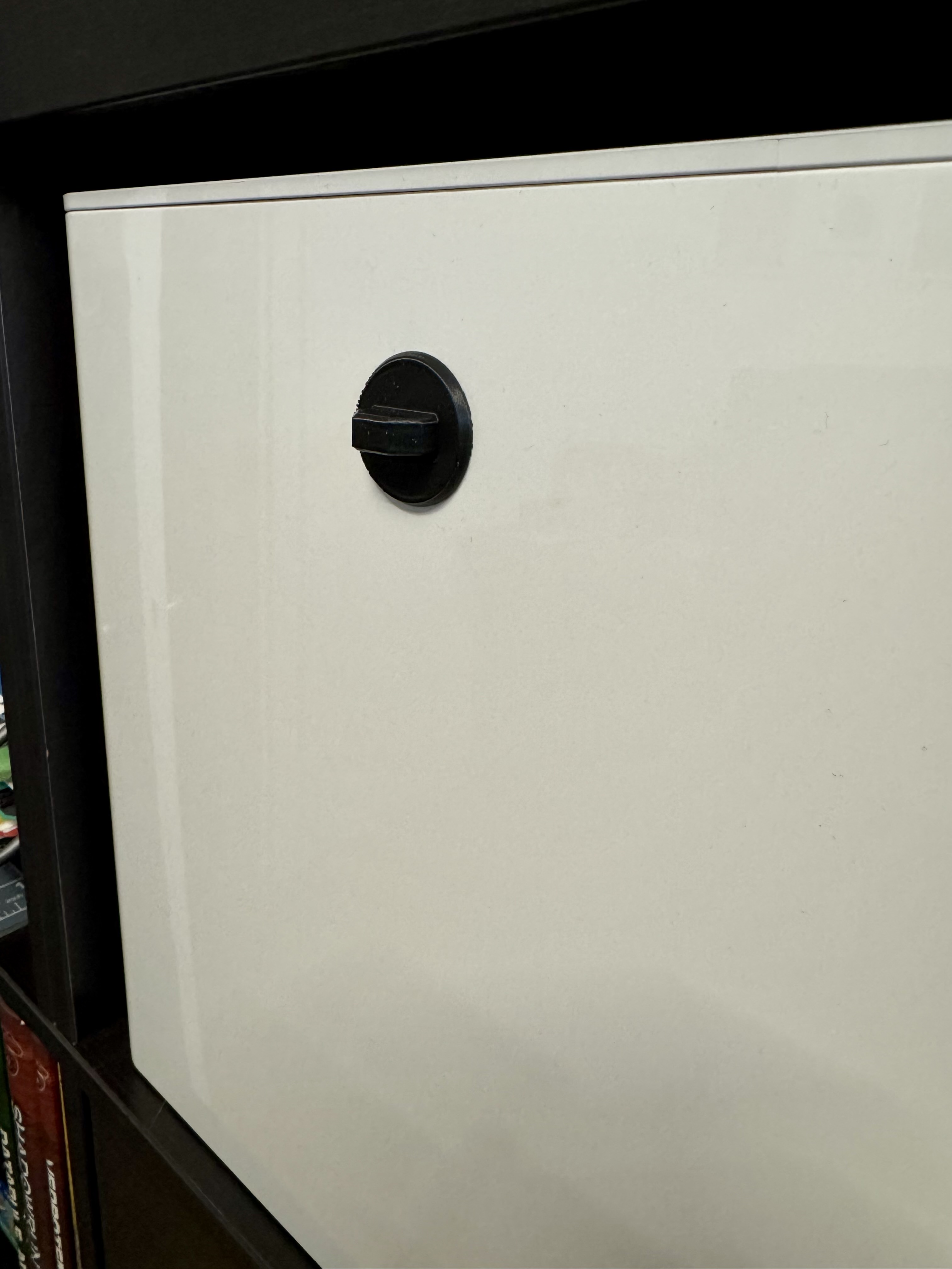 IKEA Kuggis Box Hole Plug with threaded lock
