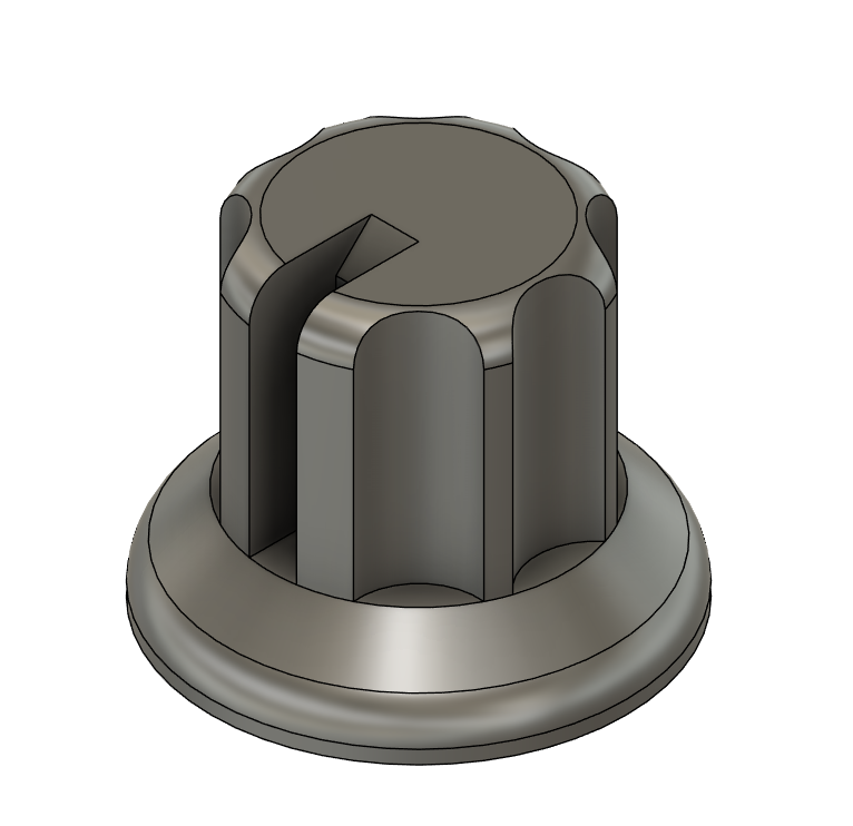 Rotary encoder knob