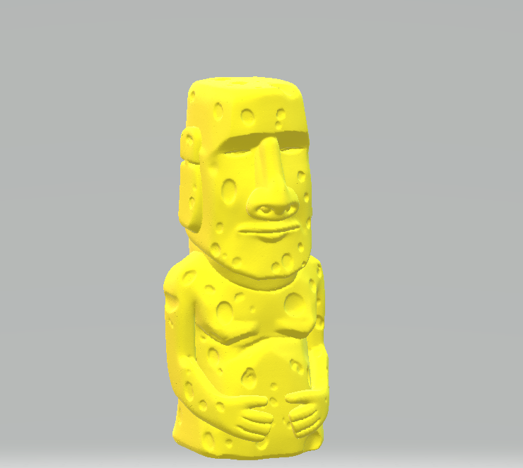 Cheese Moai