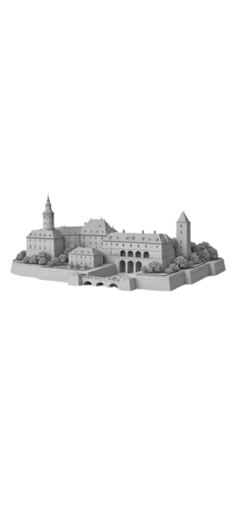 Kámenozámek A stone castle 3D model