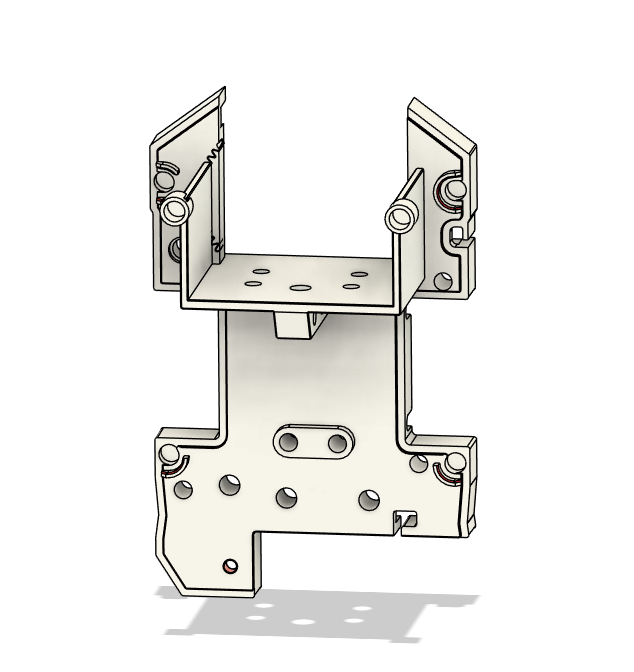 Sovol SV08 Toolhead base plate for BIQU Nebula Extruder with H36 tool board