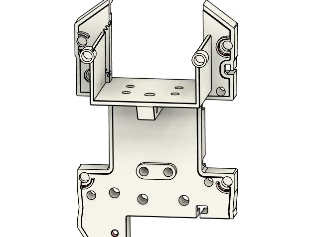 Sovol SV08 Toolhead base plate for BIQU Nebula Extruder with H36 tool board