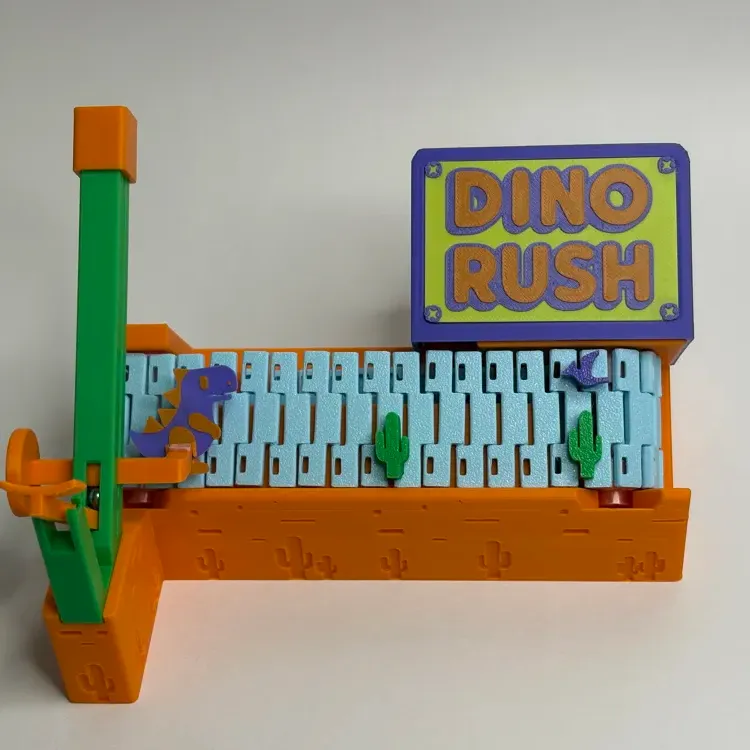 Mini Arcade - Dino Rush Game by Axolotal_Kid_666 | Download free STL ...