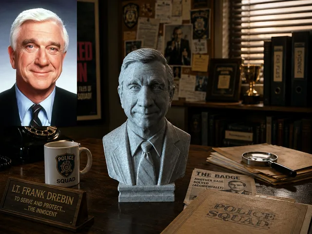Leslie William Nielsen Bust