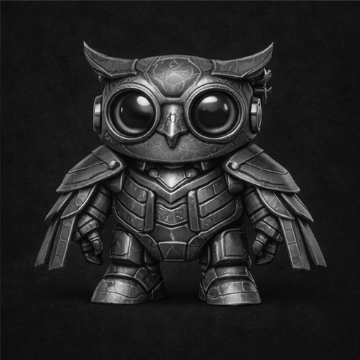 Support-Free Owl Scout Mini Guardian – Owlscout (RootRigs Series)