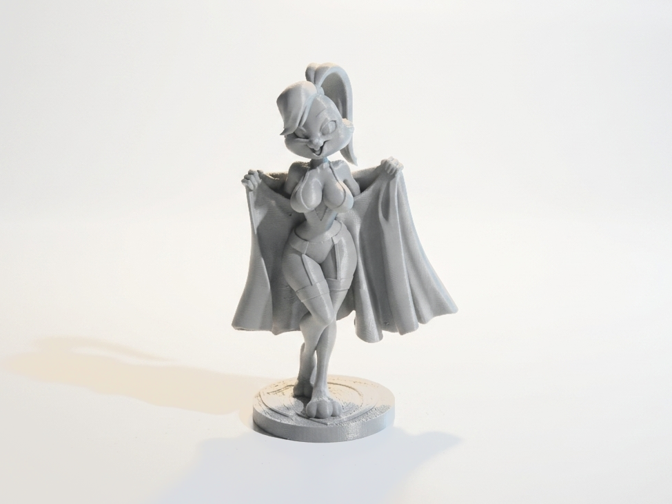 Bunny Girl Figurine Female Character 3D Printable