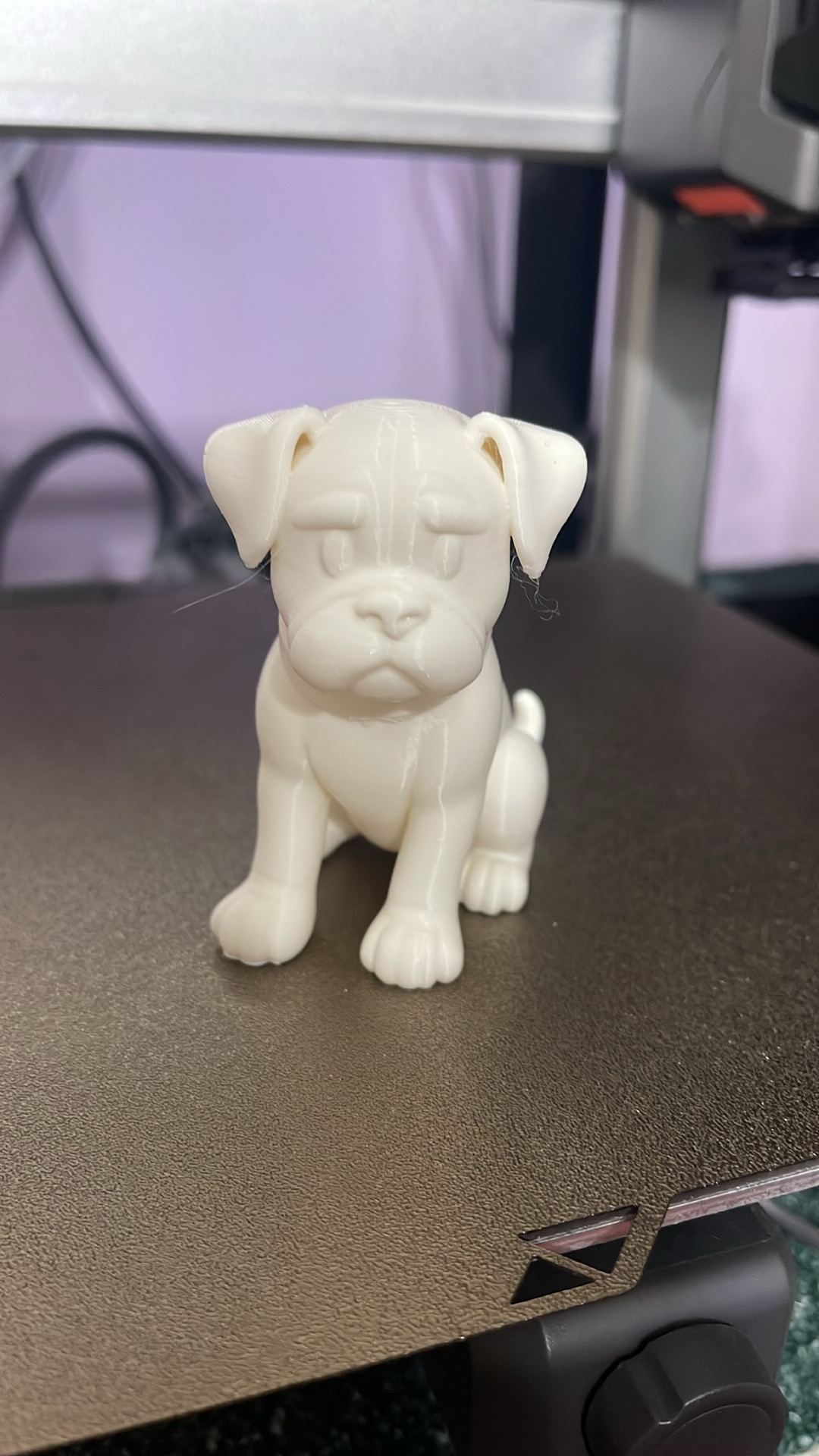 Boxer Puppy – Cartoon Style (Sitting Down) — miniatura 10