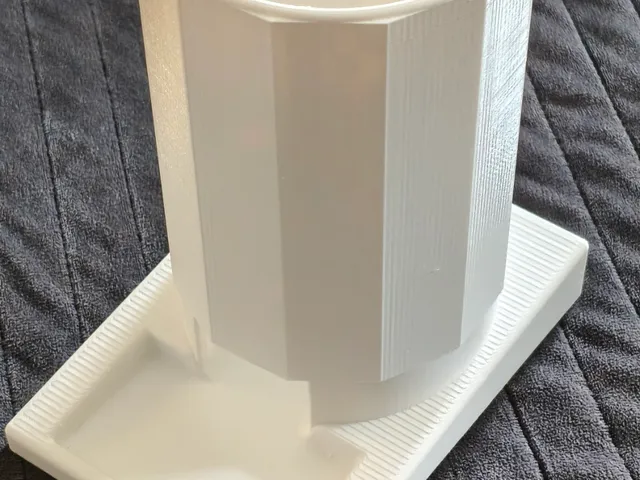 Toilet Brush Holder with Drip Tray