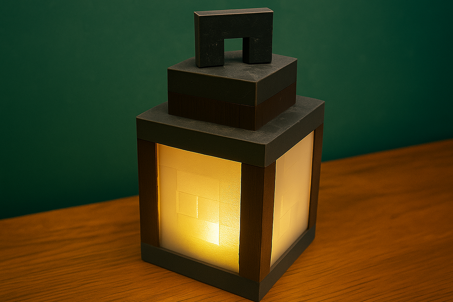 Minecraft lantern - realistic look