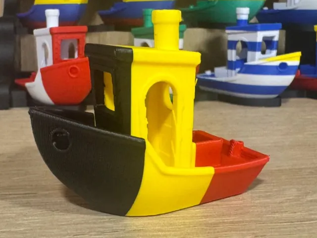 Belgian Benchy Flag