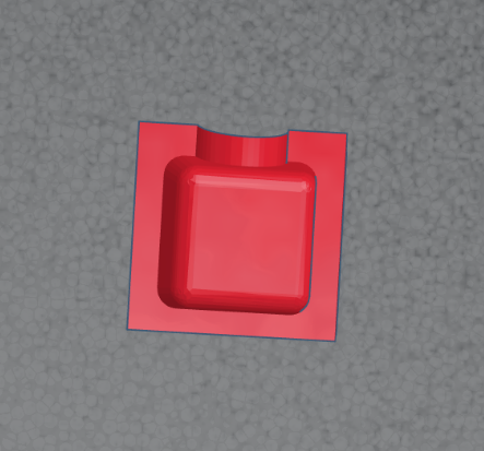 Miniatura 2 do modelo 3D round cube mold