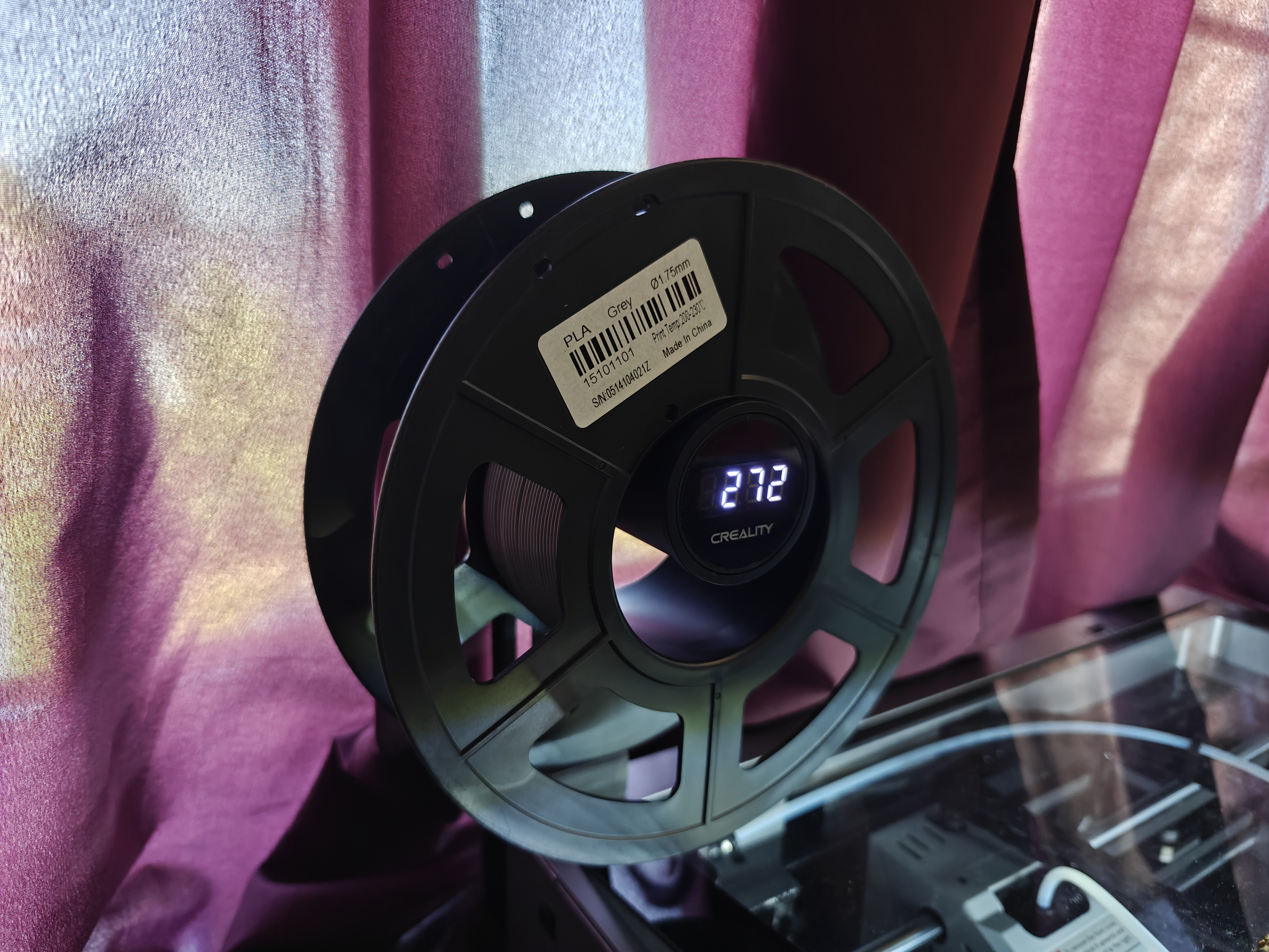 Digital Spool Holder for Qidi Plus4