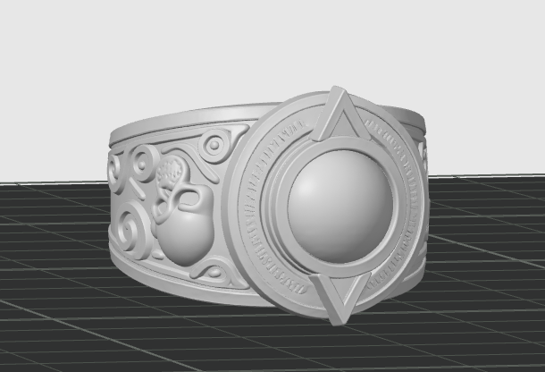 Sorcerer’s Ring with Mystical Orb