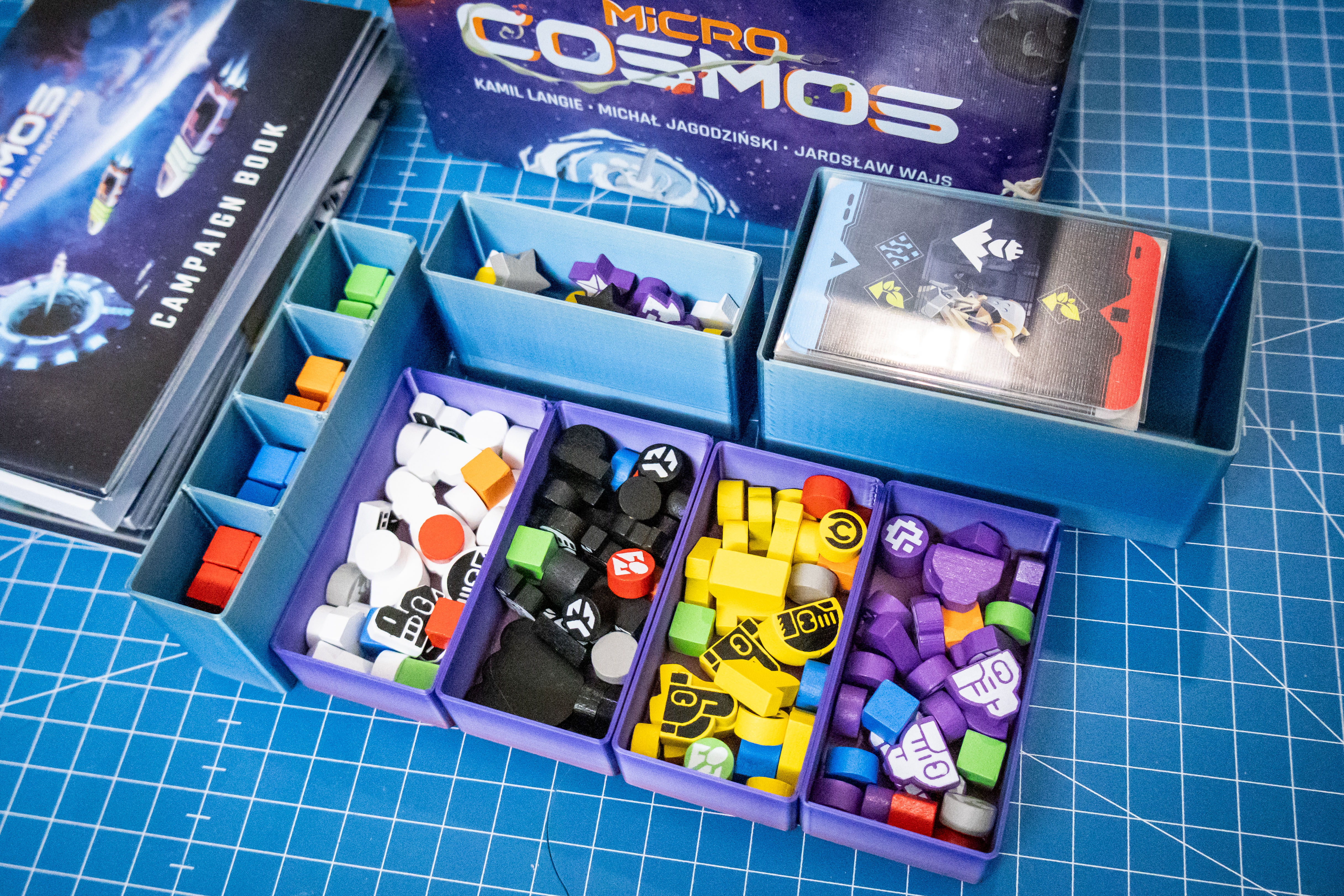Micro Cosmos + add-on Board Game Insert