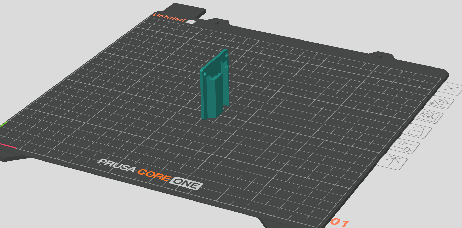Core One Accelerometer Adapter Mount Plate — thumbnail 3