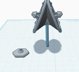 Satellites with stand