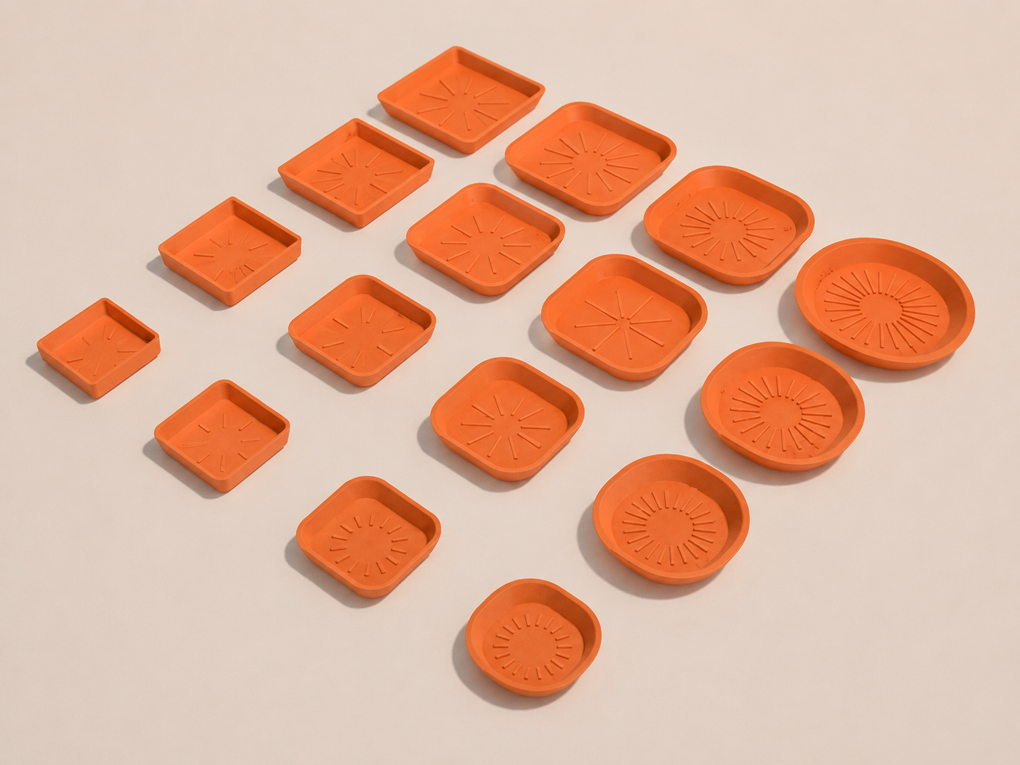 Miniatura 2 do modelo 3D Parametric Planter Saucer