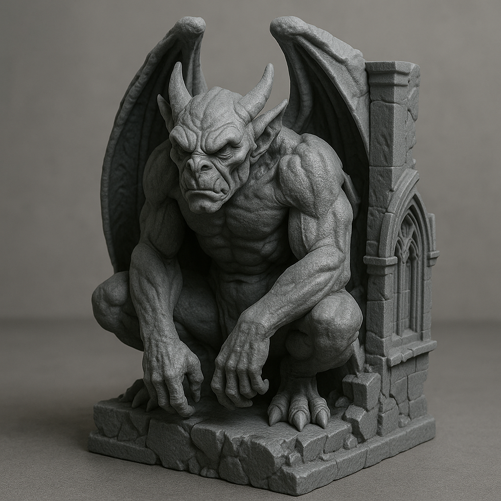 Folded-Wing Gargoyle