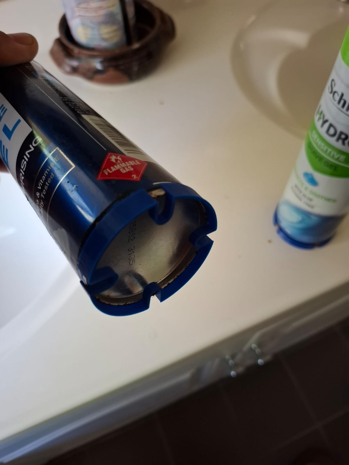 Shaving Cream Can Ring